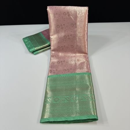 MARBLE BROCADE PINK X SEA GREEN