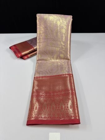 LAVENDER TISSUE BROCADE