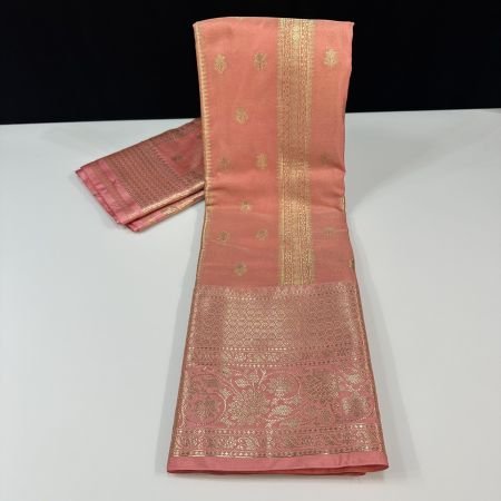 PEACH ZARI STRIPE RHYTHM