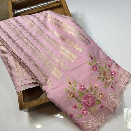 BABY PINK FANCY SCALLOP