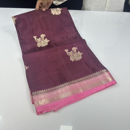 PAPER SILK MAROON X PINK